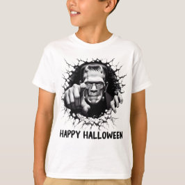 Happy Halloween Frankenstein Monster T-Shirt