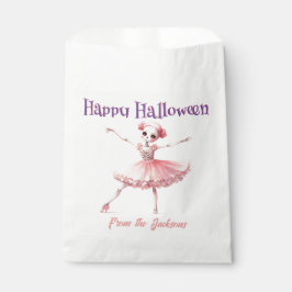 Happy Halloween | FUN SKELETON BALLERINA Geschenktütchen