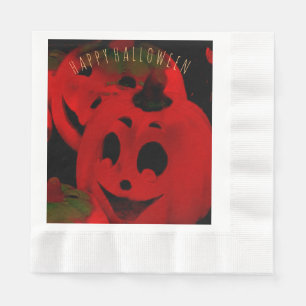 Happy Halloween Funny Beängstigend Spooky Kürbisla Serviette