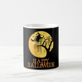 Happy Halloween Funny Creepy Character Kaffeetasse