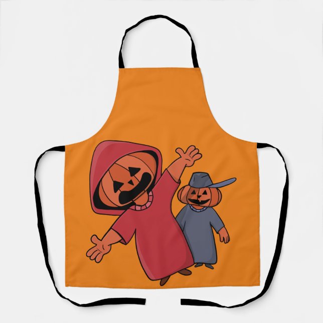 Happy Halloween für deine Freunde Schürze (Vorderseite)