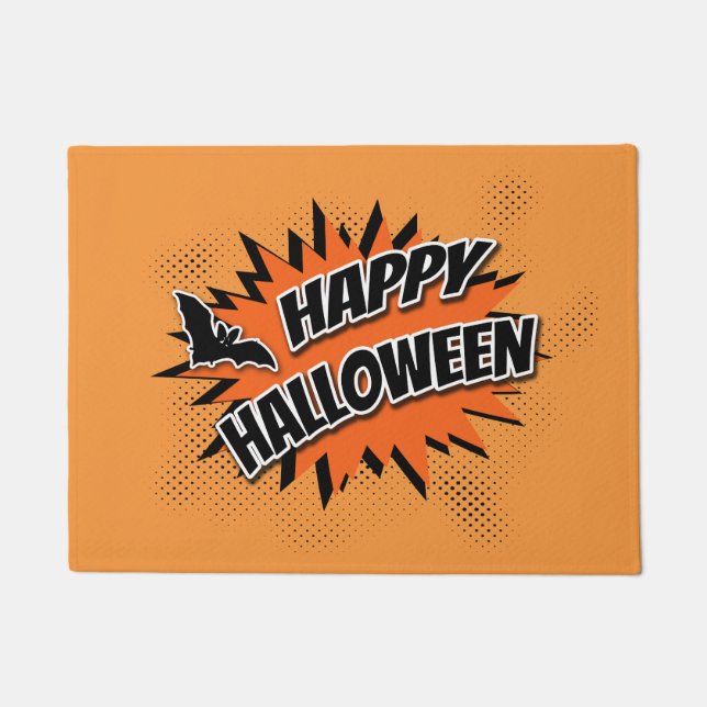 Happy Halloween Fußmatte (Vorderseite)