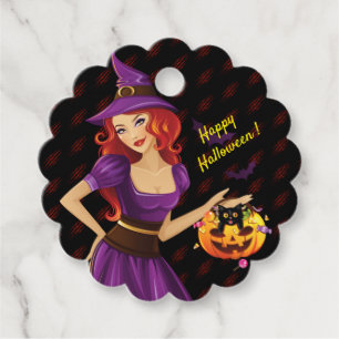 Happy Halloween Geschenkanhänger