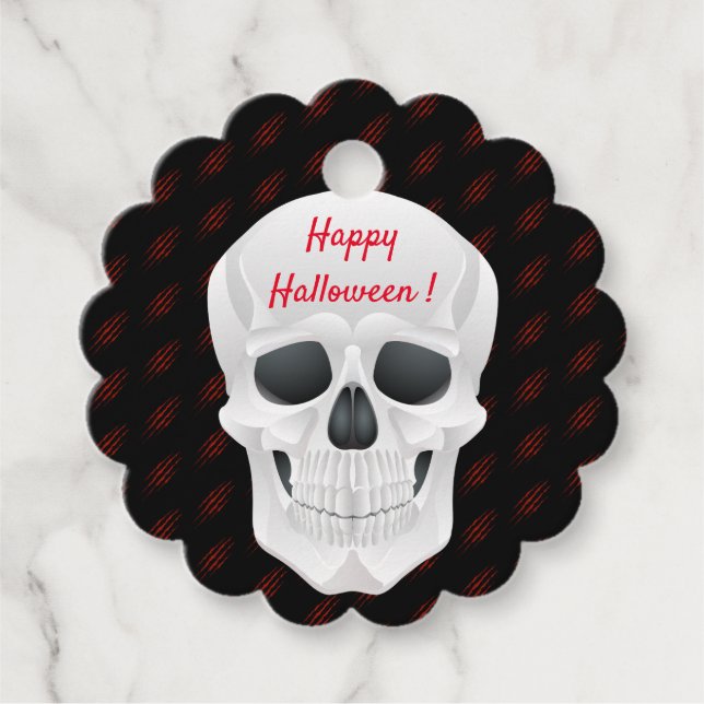 Happy Halloween Geschenkanhänger (Vorderseite)