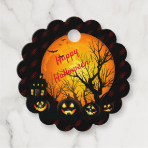 Happy Halloween Geschenkanhänger