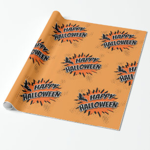 Happy Halloween Geschenkpapier