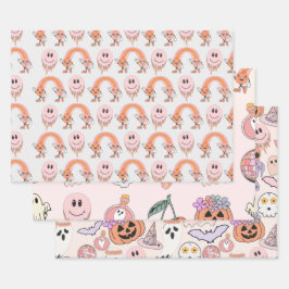 Happy Halloween Geschenkpapier Set