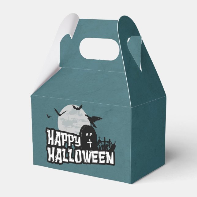 Happy Halloween Geschenkschachtel (Rückseite)