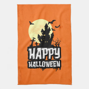Happy Halloween Geschirrtuch