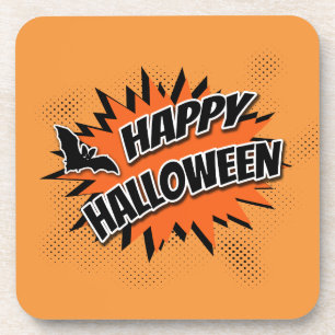 Happy Halloween Getränkeuntersetzer