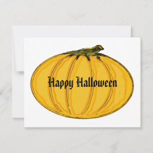 Happy Halloween Gibney The MUSEUM Artist Series Feiertagskarte