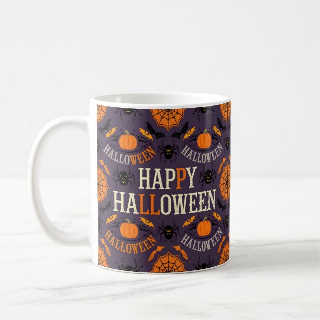 Happy Halloween Gift Idea Kaffeetasse (Links)