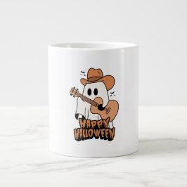 Happy Halloween | Gitarre spielen | 2024 Jumbo-Tasse