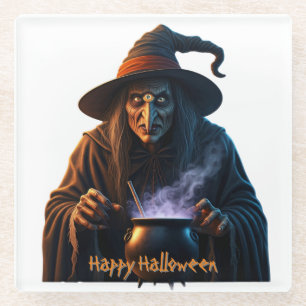 Happy Halloween Glasuntersetzer