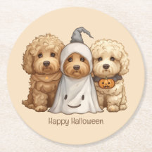Happy Halloween Goldendoodle Hunde