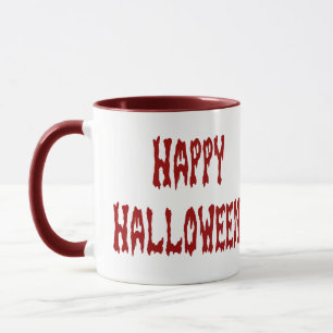 Happy Halloween Gore Text Tasse