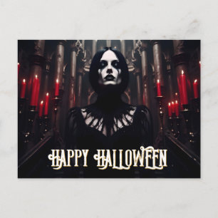 Happy Halloween - Gothic Dark Celebration Feiertagspostkarte