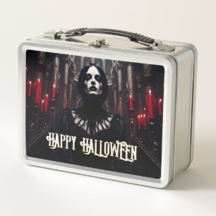 Happy Halloween - Gothic Dark Celebration Metall Brotdose