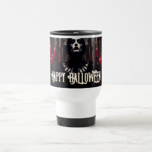 Happy Halloween - Gothic Dark Celebration Reisebecher