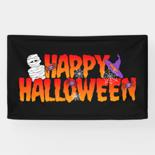 Happy Halloween Graphic Banner