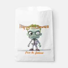 Happy Halloween GREEN MONSTER Geschenktütchen
