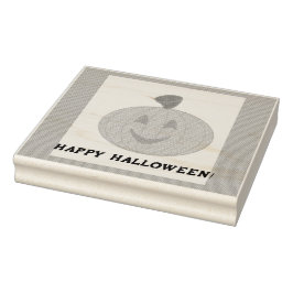 Happy Halloween Gummistempel