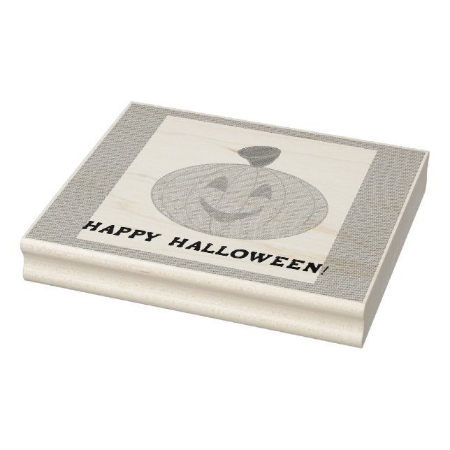 Happy Halloween Gummistempel (Stempel)