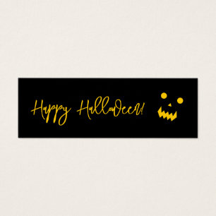 Happy Halloween Gwer Pumpkin Face