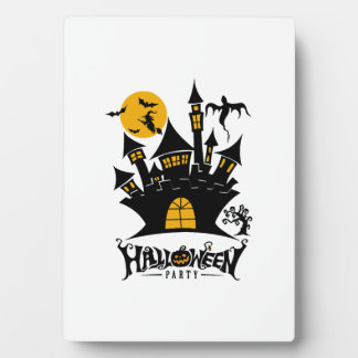 happy Halloween, Halloween party, funny Halloween Fotoplatte