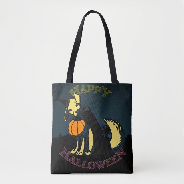 Happy Halloween Hund (Vorderseite)
