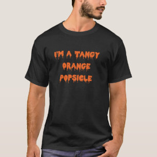 Happy Halloween ich bin ein zartes Orange Popsicle T-Shirt