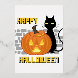 Happy Halloween invitations Folieneinladung