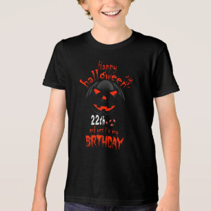 Happy Halloween Ja, es ist mein 22. Geburtstag Tri-Blend Shirt