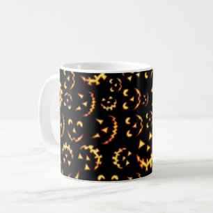 Happy Halloween Jack-O-Lantern Kürbis Kaffeetasse