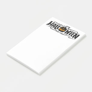 Happy Halloween Jack-O-Lantern Post-it Klebezettel