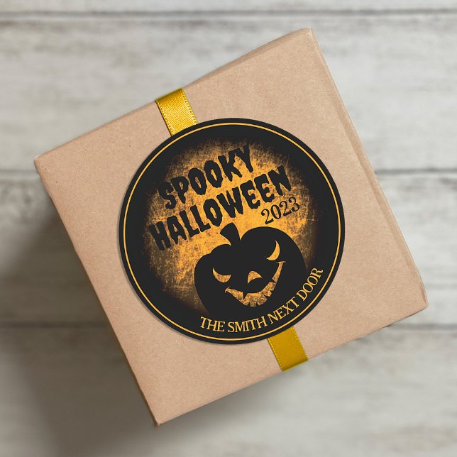 Happy Halloween Jack-O-Lantern Stickers (Von Creator hochgeladen)