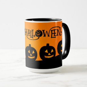 Happy Halloween Jack-O-Lanterns Tasse