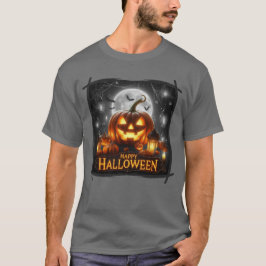 Happy Halloween Jack und Lantern T-Shirt