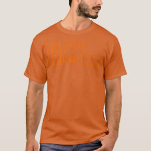 Happy Halloween JackOLantern Pumpkin Fall T-Shirt