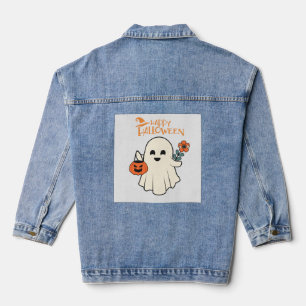 Happy Halloween Jeansjacke