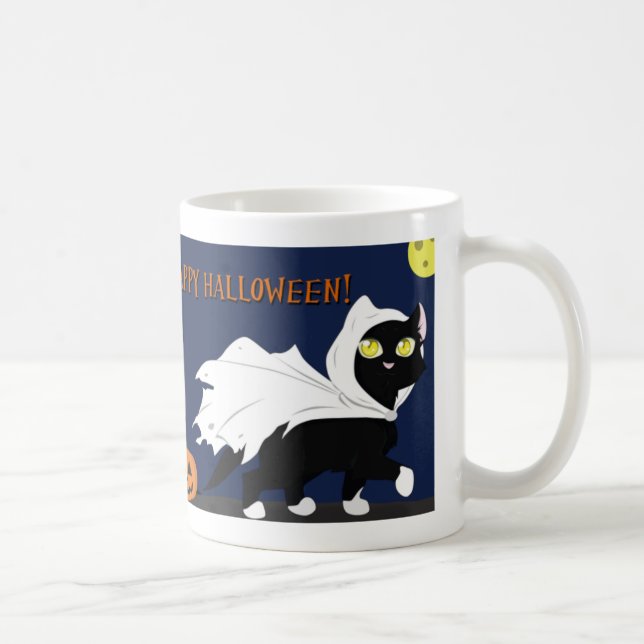 Happy Halloween Kaffeetasse (Rechts)