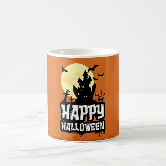 Happy Halloween Kaffeetasse (Mittel)