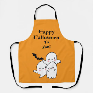 Happy Halloween kann personalisieren Schürze