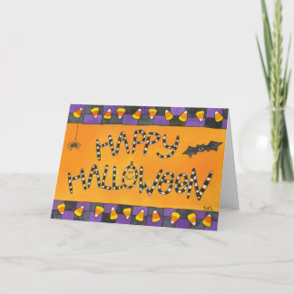 Happy Halloween Karte