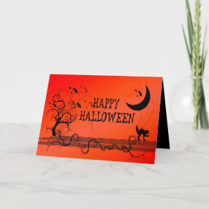 Happy Halloween Karte