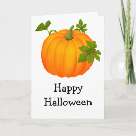 Happy Halloween Karte