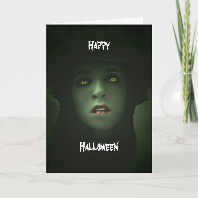 Happy Halloween-Karte Karte (Vorderseite)