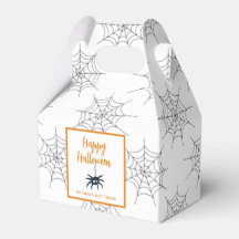 Happy Halloween kein Trick nur Leckereien Spinnenn