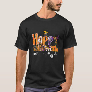 Happy Halloween Kostüm Niedliche Kürbishexe Beängs T-Shirt