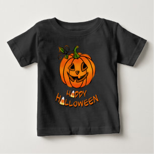 Happy Halloween   Kürbis   Süßmais Baby T-shirt